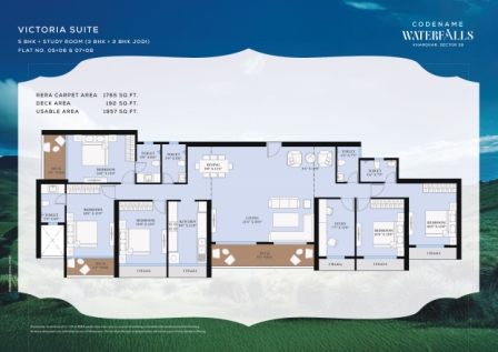 Victoria Suite Unit Plan